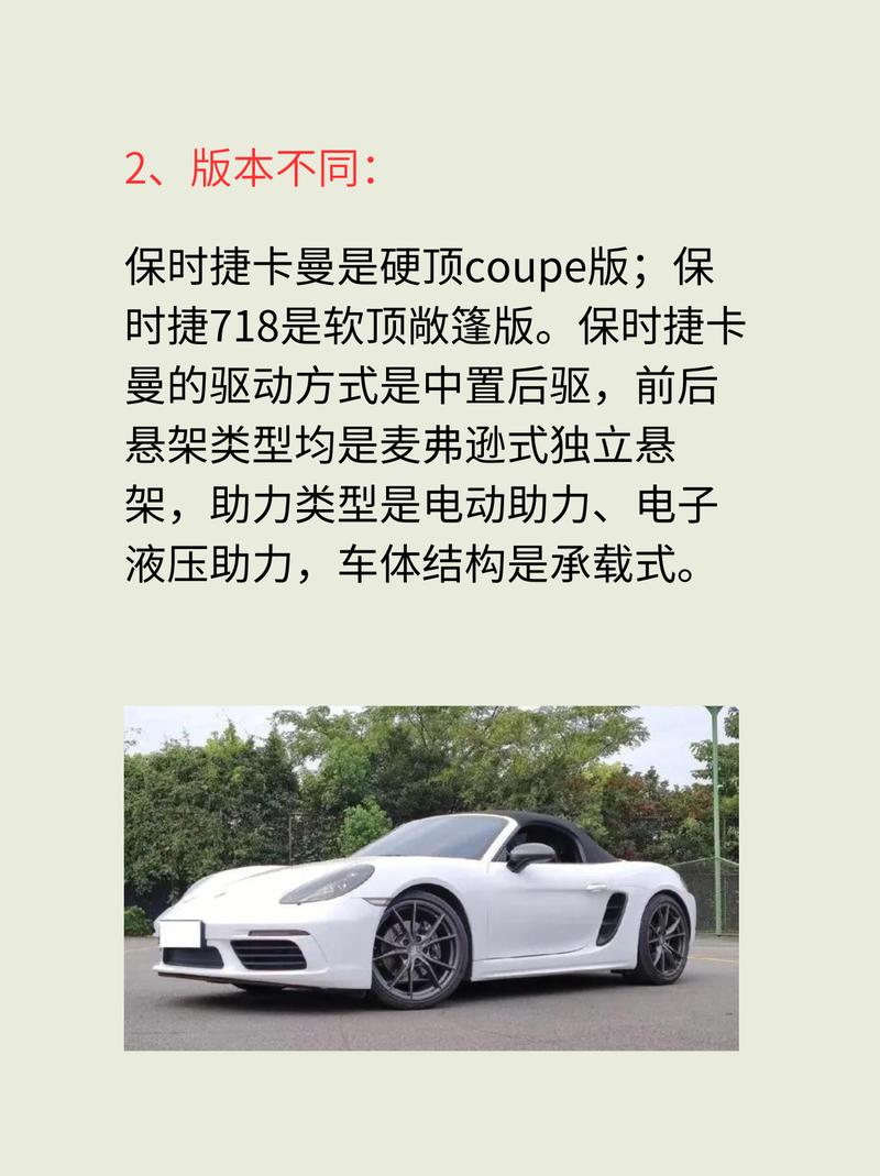 boxster和cayman,BOXSTER和cayman区别